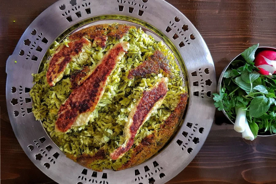 تصویر از طرز تهیه شوید پلو با ماهش